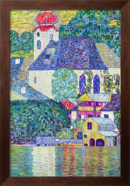 St. Wolfgang Church - Gustav Klimt Painting